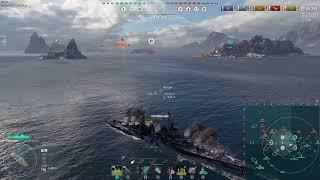 World of Warships | Smolensk Dominating Mid | 205k dmg - 6 Kills - 3.6k Based EXP