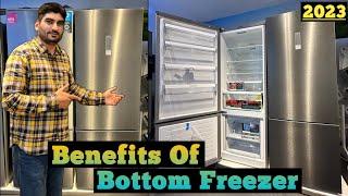 siemens bottom freezer refrigerator | siemens KG56NXX40I | best bottom freezer refrigerator 2023