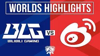 BLG vs WBG Highlights ALL GAMES | Worlds 2024 Semifinals | Bilibili Gaming vs Weibo Gaming