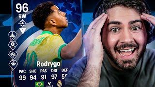 RODRYGOOOOO DA COPA AMERICA FINALMENTE CONSEGUI!!! FUT DRAFT FC 24