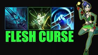 Imba Combo FLESH GOLEM + CURSE OF AVERNUS | Ability Draft