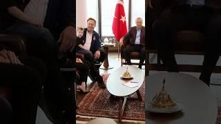 Elon Musk Takes Son to Meet Turkey's President Erdogan