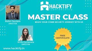 How to start your Ethical Hacking Journey | One Day Masterclass | FREE Certificate