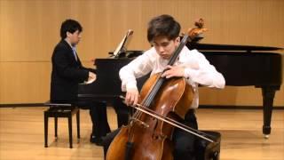 Schumann Adagio & Allegro  performed by Chase Park, cello