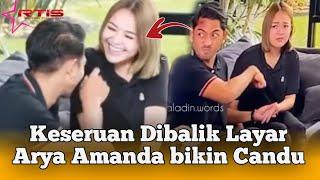 BTS ikatan cinta terbaru Keseruan dan Romantisnya arya saloka dan amanda manopo dibalik layar