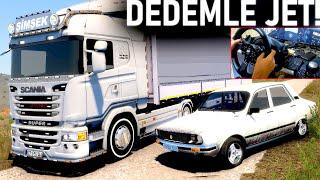 DEDEMLE JETE KALKTIK! (TOROSLA TIR ÇEKTİ) - EFSANE JETÇİ TIRI SCANİA VE TOROS - ETS 2 Mod T300RS GT