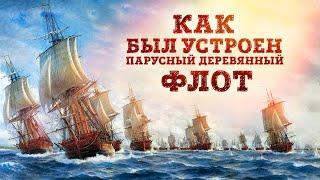 Как был устроен парусный деревянный флот | Кирилл Назаренко