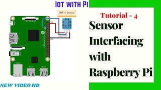 Tutorial 4: Introduction to Sensor Interfacing with Raspberry Pi |  IoT Tutorials