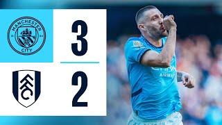 HIGHLIGHTS Man City 3 - 2 Fulham | Kovacic at the double as City edge past Fulham | Premier League