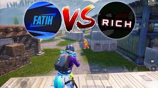 RICH VS FATIH GAMING  650K SUBSCRIBERS YOUTUBER CHALLENGED ME PUBG Mobile