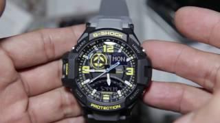 Casio G-shock GA-1000 Neon Illuminator (Black light LED)