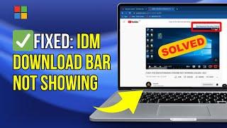 How to fix IDM not showing download bar in Google Chrome (Quick 2 Method )
