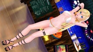 【4K/60FPS 揺れるよ】[MMD] Hip Sway Dance - Lily ビキニ Bikini