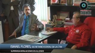 Ismael Flores supervisa CTM Allende