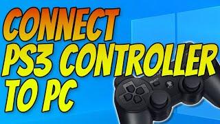 How to Connect A PS3 Controller to Windows 10 On PC Or Laptop | No Motioninjoy