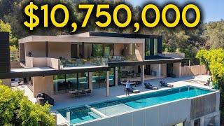 Inside a $10,750,000 Beverly Hills Modern Mansion With An Amazing Backyard!