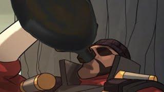 tf2 demoman drinks a frying pan and fucking dies