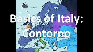 Basics of Italy: Contorno