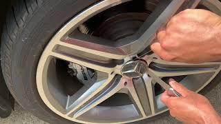 The Wrong Way And The Right Way To Change Center Caps On A Mercedes Benz 