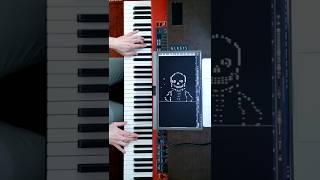 Drawing Sans with a Piano (Undertale / Live MIDI Art)