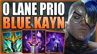 THIS IS HOW BLUE KAYN CAN CARRY WITH ABSOLUTELY 0 LANE PRIORITY! - Gameplay Guide League of Legends