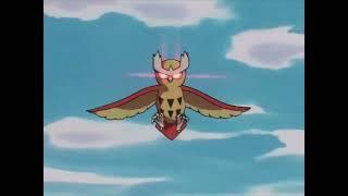 Ash's Noctowl Vs Fearow