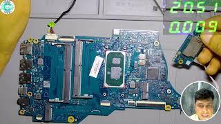 Hp 11th Generation Motherboard Not Turning On | Vcc Core Voltage Missing