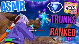 ASMR Gaming  Fortnite Ranked Diamond Trunks! Relaxing Gum Chewing  Controller Sounds + Whispers