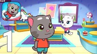 Talking Tom Candy Run Gameplay Walkthrough Part 1 [iOS/Android Games]