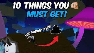 Top 10 THINGS You Must GET In Blox Fruits! - Update 23