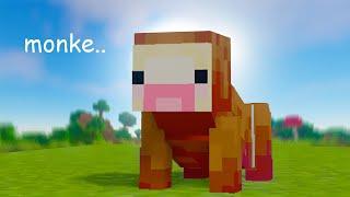 I Beat Minecraft as a Monkey