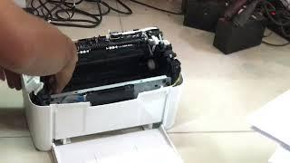 HP LaserJet Pro M15a Error red light and message 50.2 Fuser Error Turn off then turn on checking 02