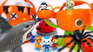 Octopod is Destroyed by Shark Attack~! Octonauts, Let's Move To New Octopod