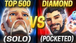 TOP 500 Hanzo VS Pocketed DIAMOND Hanzo (Season 10 comparison)