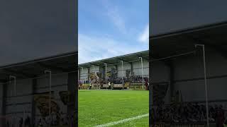 Alemannia Aachen Fans beim Auswärtsspiel in Lippstadt 22/23