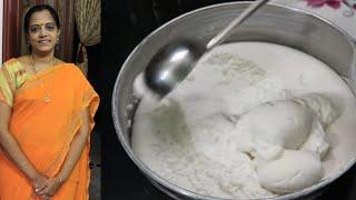 ஆப்பம் மாவு அரைப்பது எப்படி?How to make Appam maavu/Appam recipe in Tamil