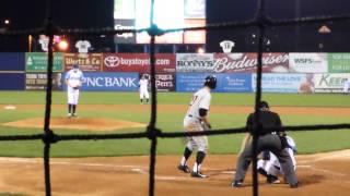 Blue Rocks reliever Evan Beal vs Frederick's Conor Bierfeldt