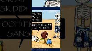 Papyrus Gets Buried In The SAND! (Undertale Comic Dub) #undertale #shorts