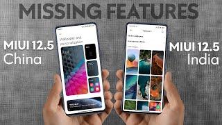 MIUI 12.5 (Indian) vs MIUI 12.5 (Chinese) Comparison | Missing Features In MIUI 12.5 India Update