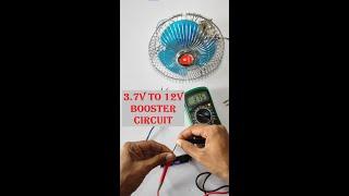 3.7V to 12V Booster Buck converter