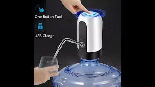 Nisa Mart - Rechargeable 5 Gallon Bottled Water Universal Electric Water Pump with USB Charging