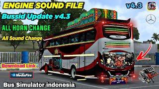 Bussid New Update V4.3 Engine Sound Mod ! kodename sound engine bussid v4.3 Update