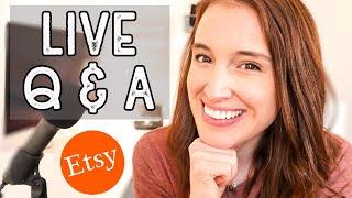 Learn How to Get Traffic on Etsy and Increase Your Sales (Live Q&A)