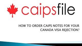 How Get CAIPS/GCM Notes In Canada | 2022