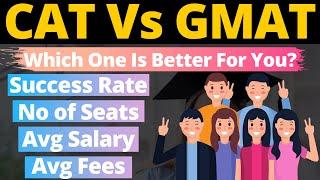 CAT Vs GMAT | Which Exam is Best For You | Facts & Figures | Eye-Opener | Must Watch For MBA