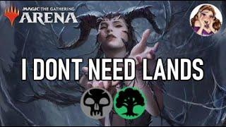 NO LANDS NEEDED! INFINITE MY OWN  LAND  DESTRUCTION  | Golgari | MTG Historic