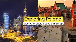 FIRST VLOG | Traveling Europe on a Budget |  Discovering the Most Affordable Destination | POLAND 