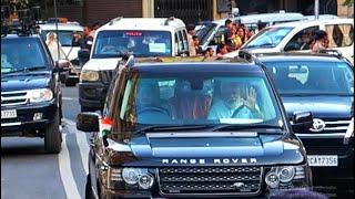  PM Modi Range Rover Car Entry | Modi Convoy !!!