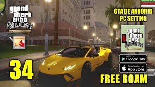 GTA San Andreas Definitive Edition Android Free Roam Mod Graphics PC Settings (GFX) 34