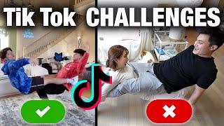 TRYING CRAZY TIK TOK CHALLENGES | YAY? OR NAY?